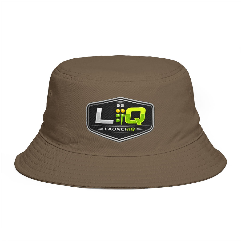 LaunchIQ Motorsports Logo Bucket Hat — Outdoor Sun Hat