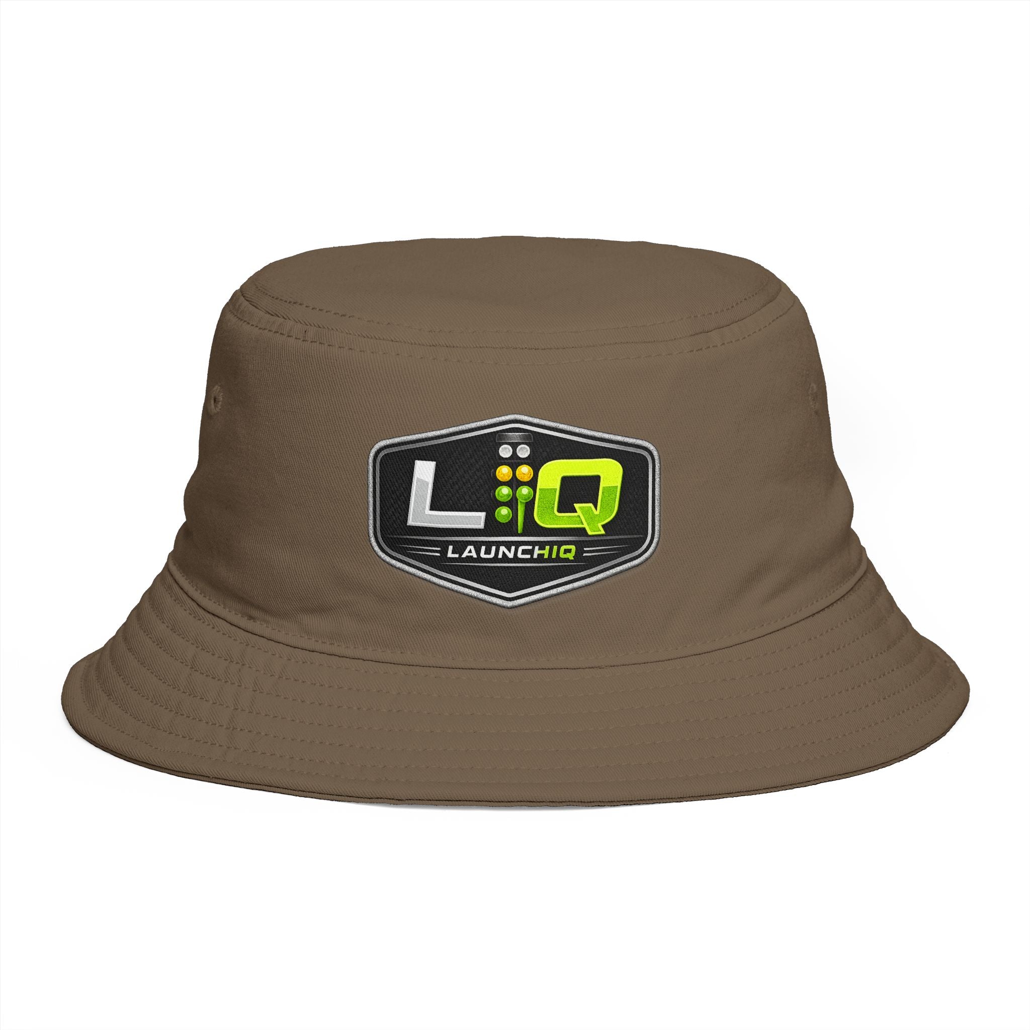 LaunchIQ Motorsports Logo Bucket Hat — Outdoor Sun Hat