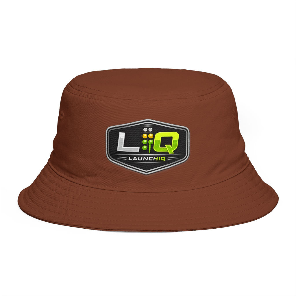 LaunchIQ Motorsports Logo Bucket Hat — Outdoor Sun Hat