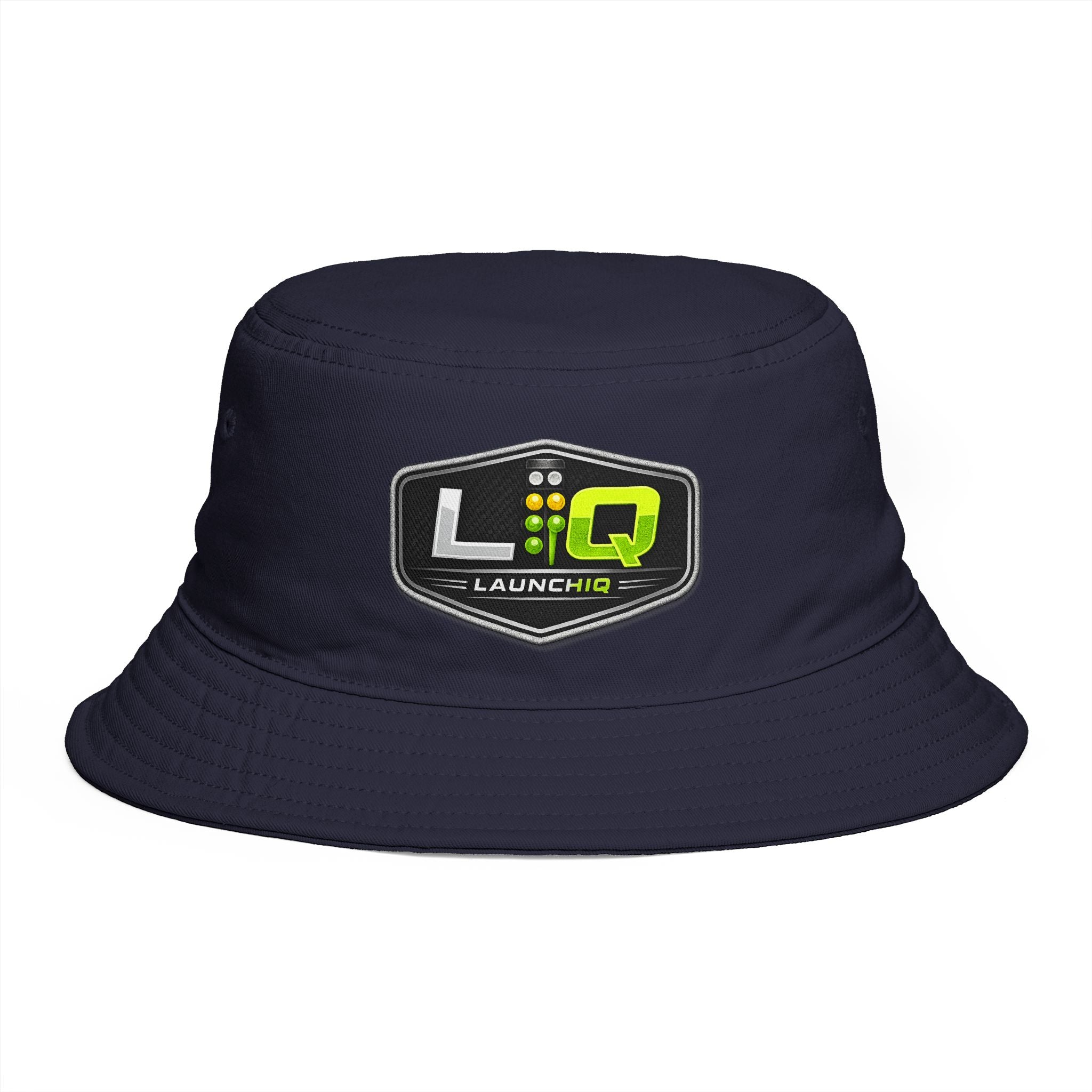 LaunchIQ Motorsports Logo Bucket Hat — Outdoor Sun Hat