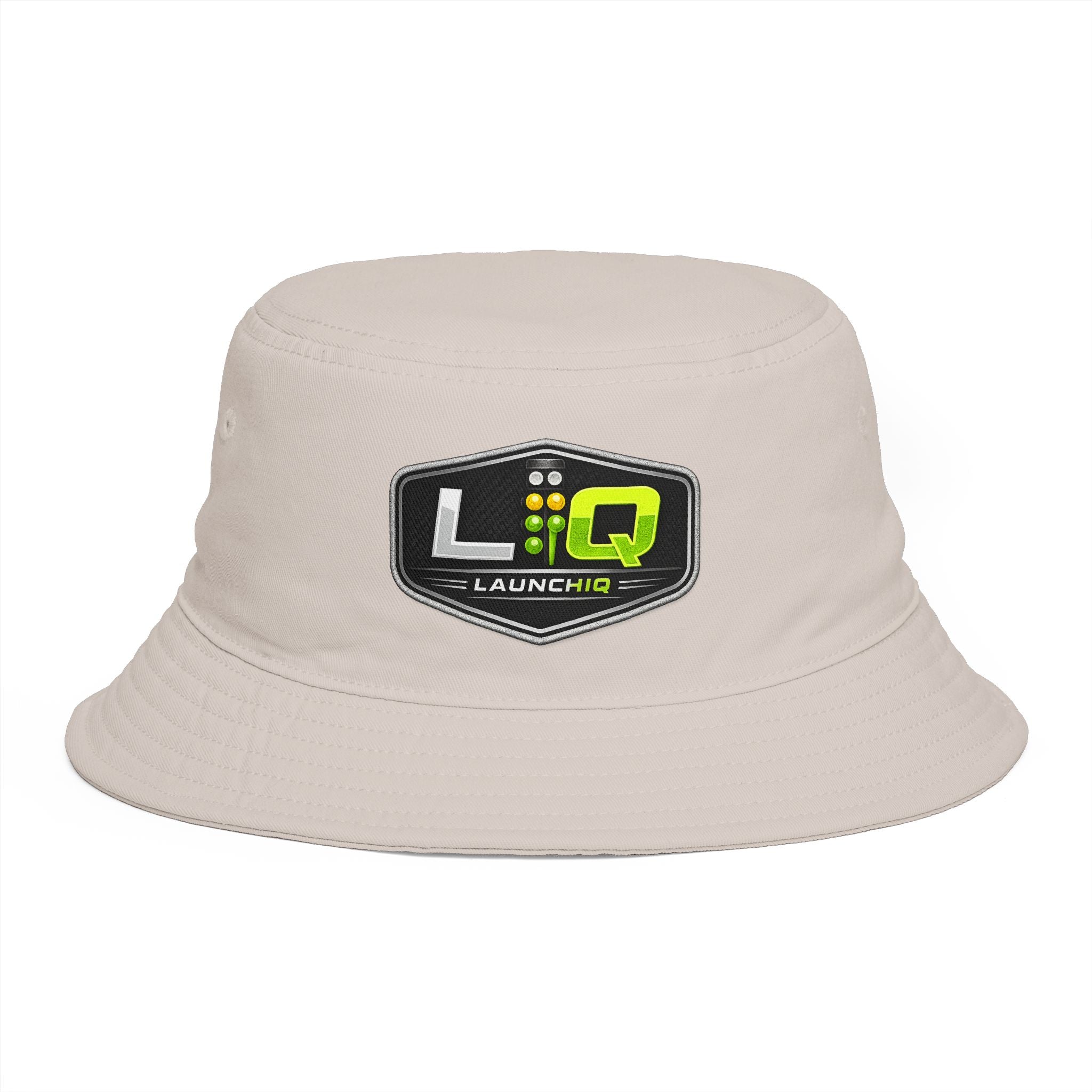 LaunchIQ Motorsports Logo Bucket Hat — Outdoor Sun Hat