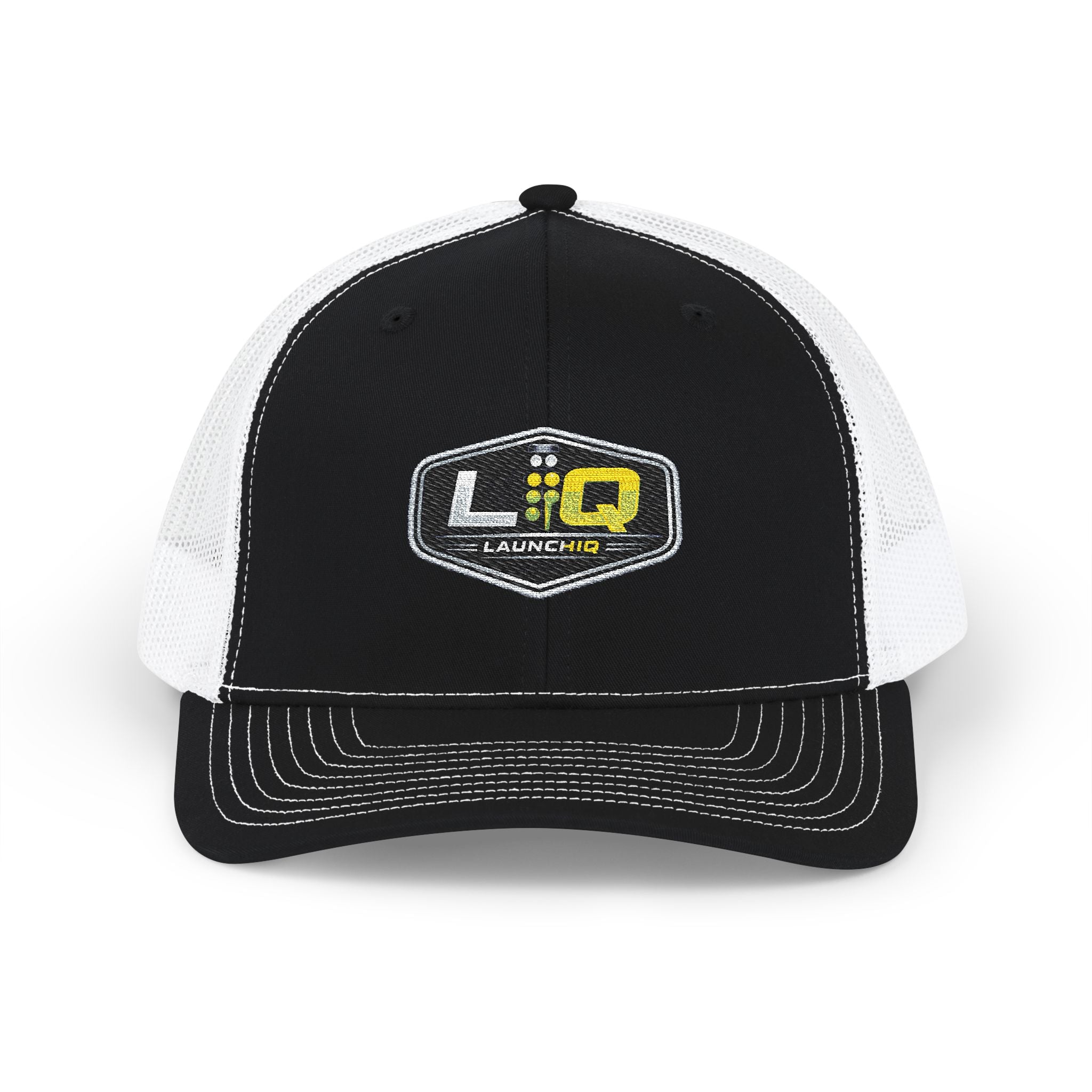 LaunchIQ Motorsports 2nd  Snapback Trucker Hat — "Know The Air. Know The Track. Know The Number."