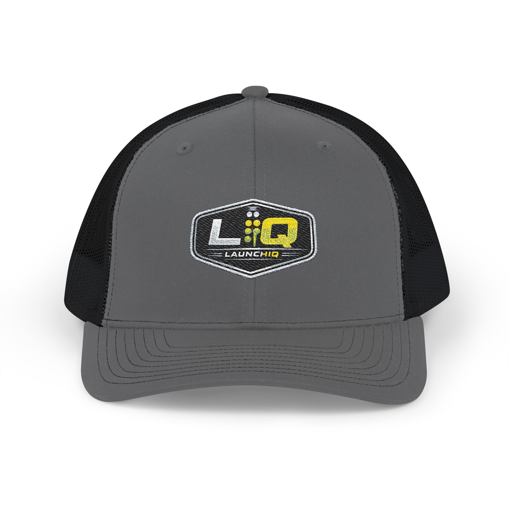 LaunchIQ Motorsports 2nd  Snapback Trucker Hat — "Know The Air. Know The Track. Know The Number."