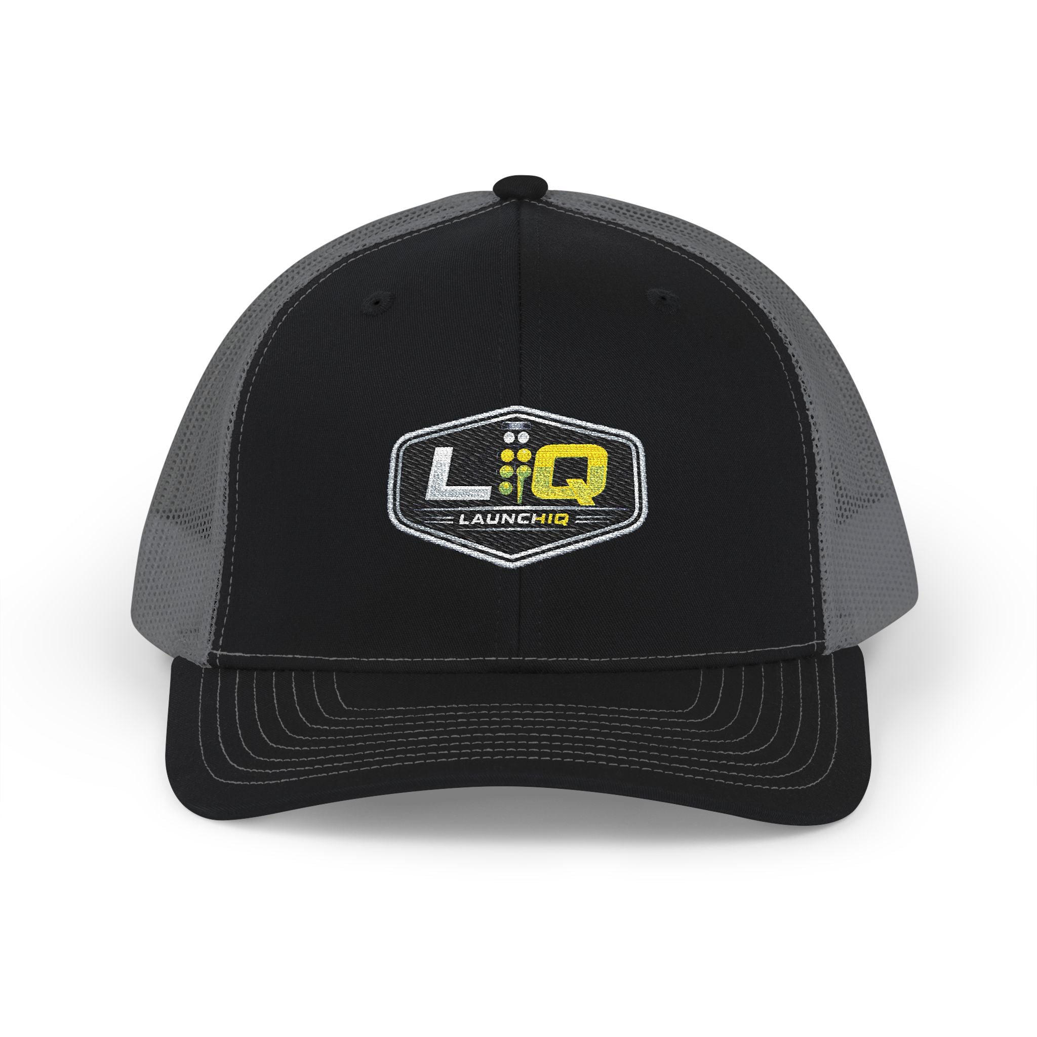 LaunchIQ Motorsports 2nd  Snapback Trucker Hat — "Know The Air. Know The Track. Know The Number."