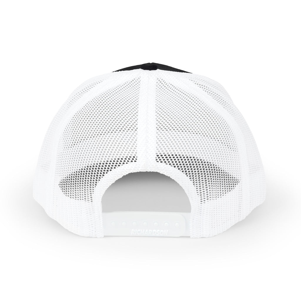 LaunchIQ Motorsports Snapback Trucker Hat — "Know The Air. Know The Track. Know The Number."