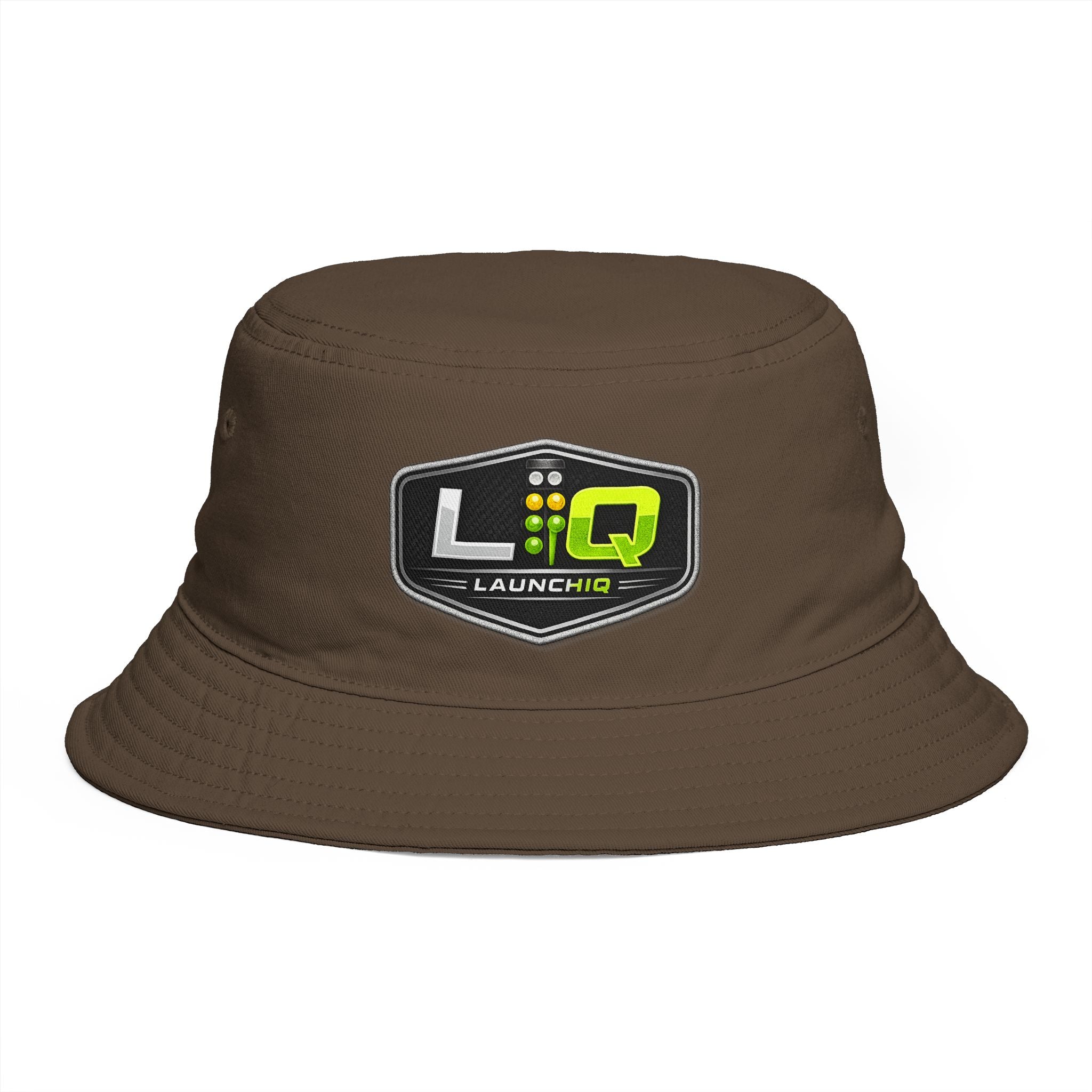 LaunchIQ Motorsports Logo Bucket Hat — Outdoor Sun Hat