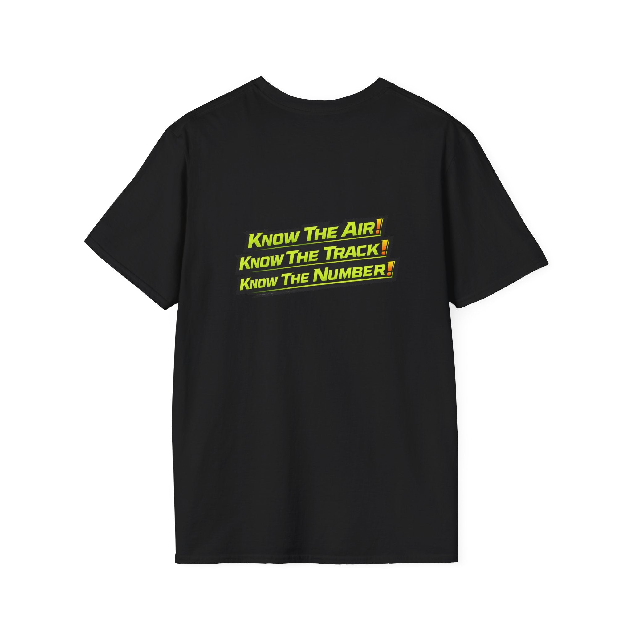 LaunchIQ Motorsports T-Shirt — Know The Air-Know The Track Know The Number
