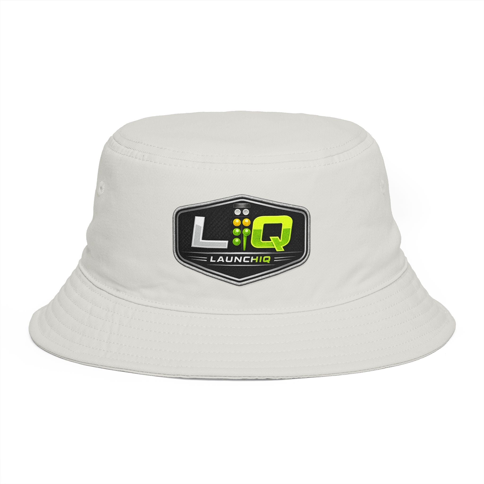 LaunchIQ Motorsports Logo Bucket Hat — Outdoor Sun Hat
