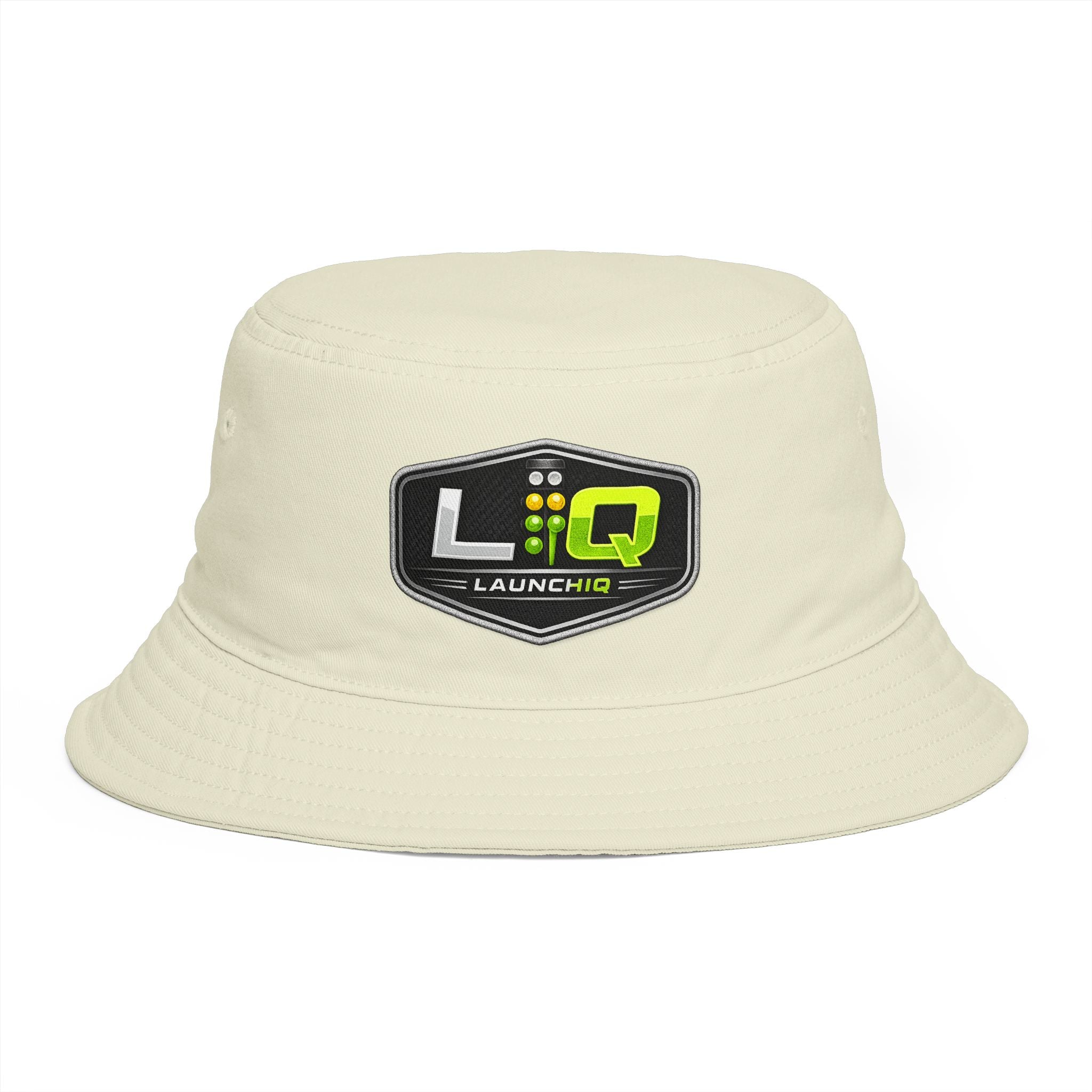 LaunchIQ Motorsports Logo Bucket Hat — Outdoor Sun Hat