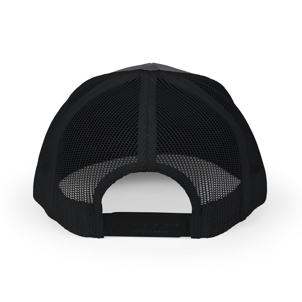 LaunchIQ Motorsports Snapback Trucker Hat — "Know The Air. Know The Track. Know The Number."